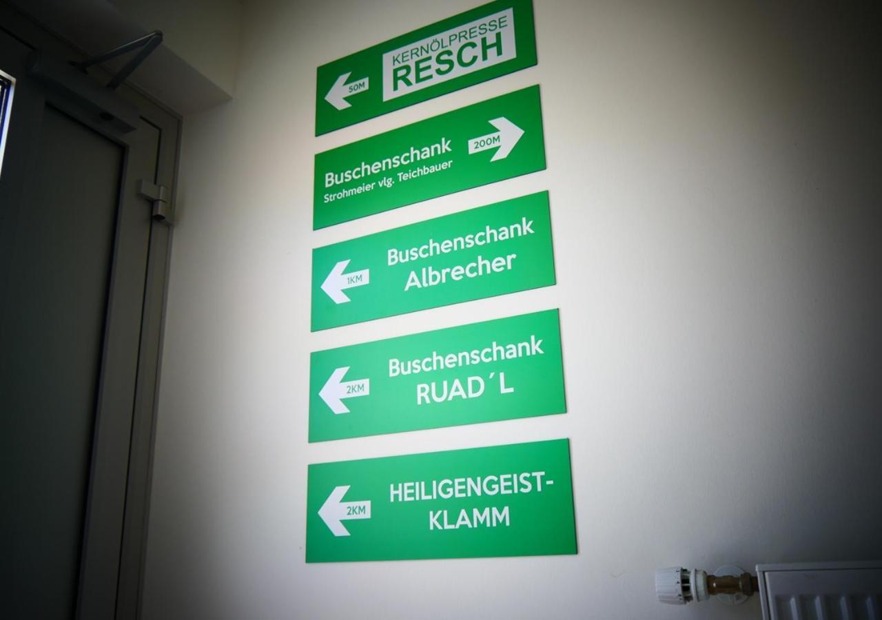 Claus Resch Appartements ليوتسشاخ المظهر الخارجي الصورة